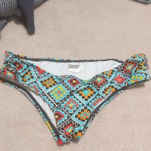 Billabong bikini multicoloured bottoms size small